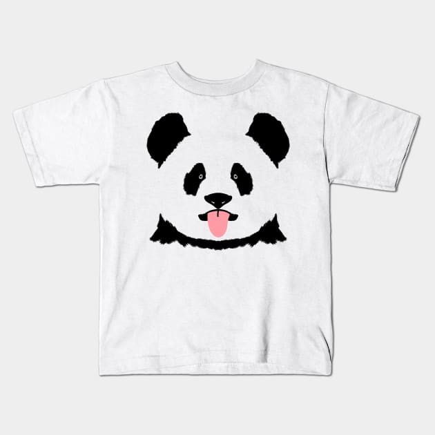 Cheeky Panda Kids T-Shirt by SusanaDesigns